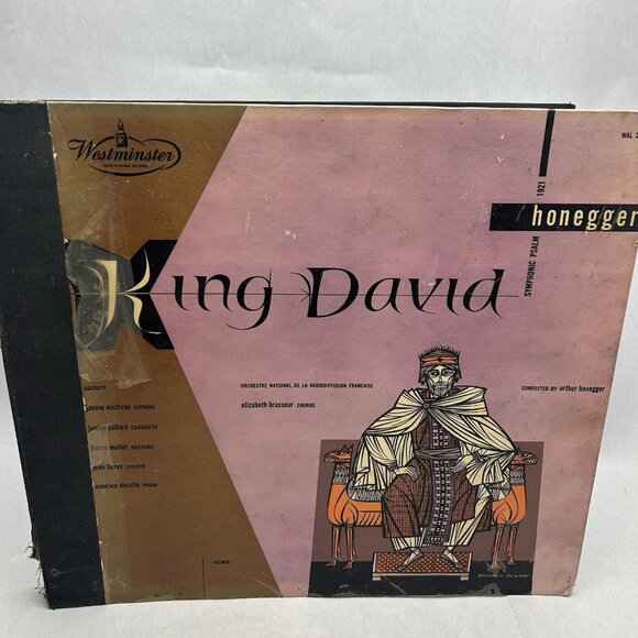Arthur Honegge Orchestre National De La Radiodiffusion Francaise - King David
